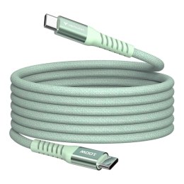 Kabel Verbatim USB-C(M) - USB-C(M) 1,2m, 100W, PD, zielony