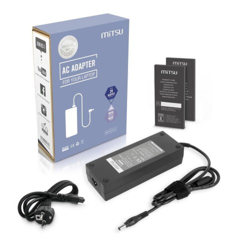 Zasilacz sieciowy Mitsu 19v 6.3a (5.5x2.5) 120W do Asus, Toshiba, MSI