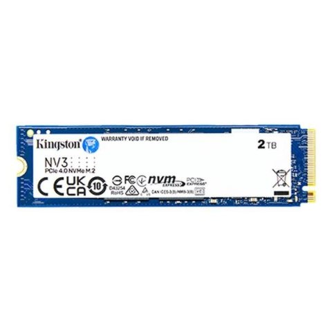 Dysk SSD Kingston NV3 M.2 2280 PCIe 4.0x4 NVMe 2TB (6000/5000MB/s)