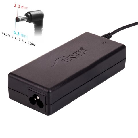 Zasilacz sieciowy Akyga AK-ND-73 24V/4,17A 100W 6.3x3.0 mm