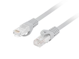 Patchcord Lanberg UTP kat.6 15m LSZH CU fluke passed szary