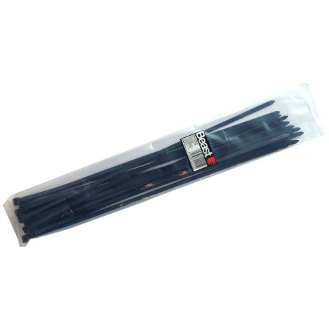 Opaski zaciskowe kablowe nylon czarne 530x7.6 mm 20 sztuk