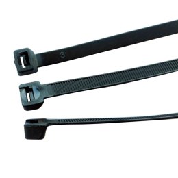 Opaski zaciskowe kablowe nylon czarne 530x7.6 mm 20 sztuk