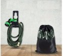 WĄŻ OGRODOWY Z KOŃCÓWKAMI ROZCIĄGLIWY, ELASTYCZNY, 23M, PISTOLET 10 FUNKCJI