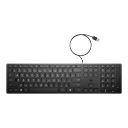 Klawiatura przewodowa HP 320K Wired Keyboard czarna